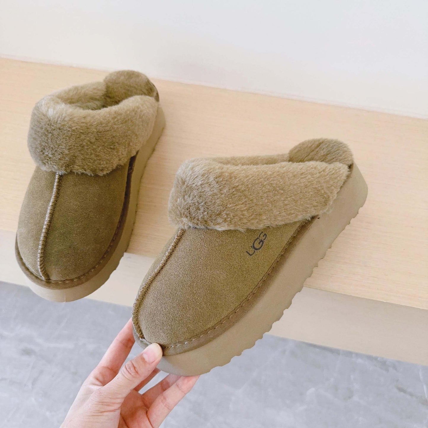 *Pre-Order* ADULT Inspired Platform Slippers