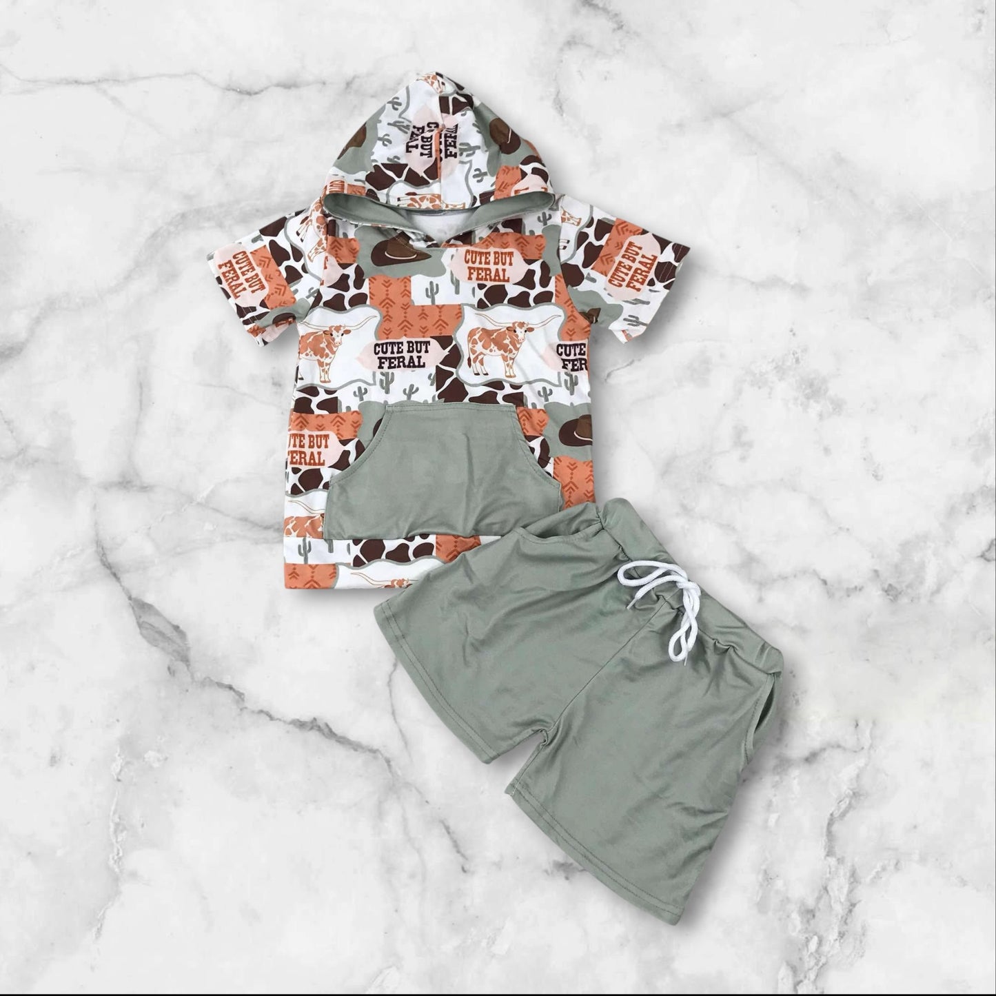 *PRE-ORDER* Western Shorts Set