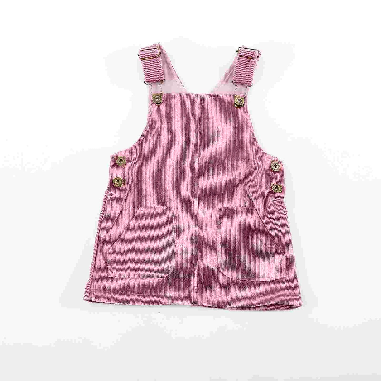 *Pre-Order* Corduroy Bib Dress