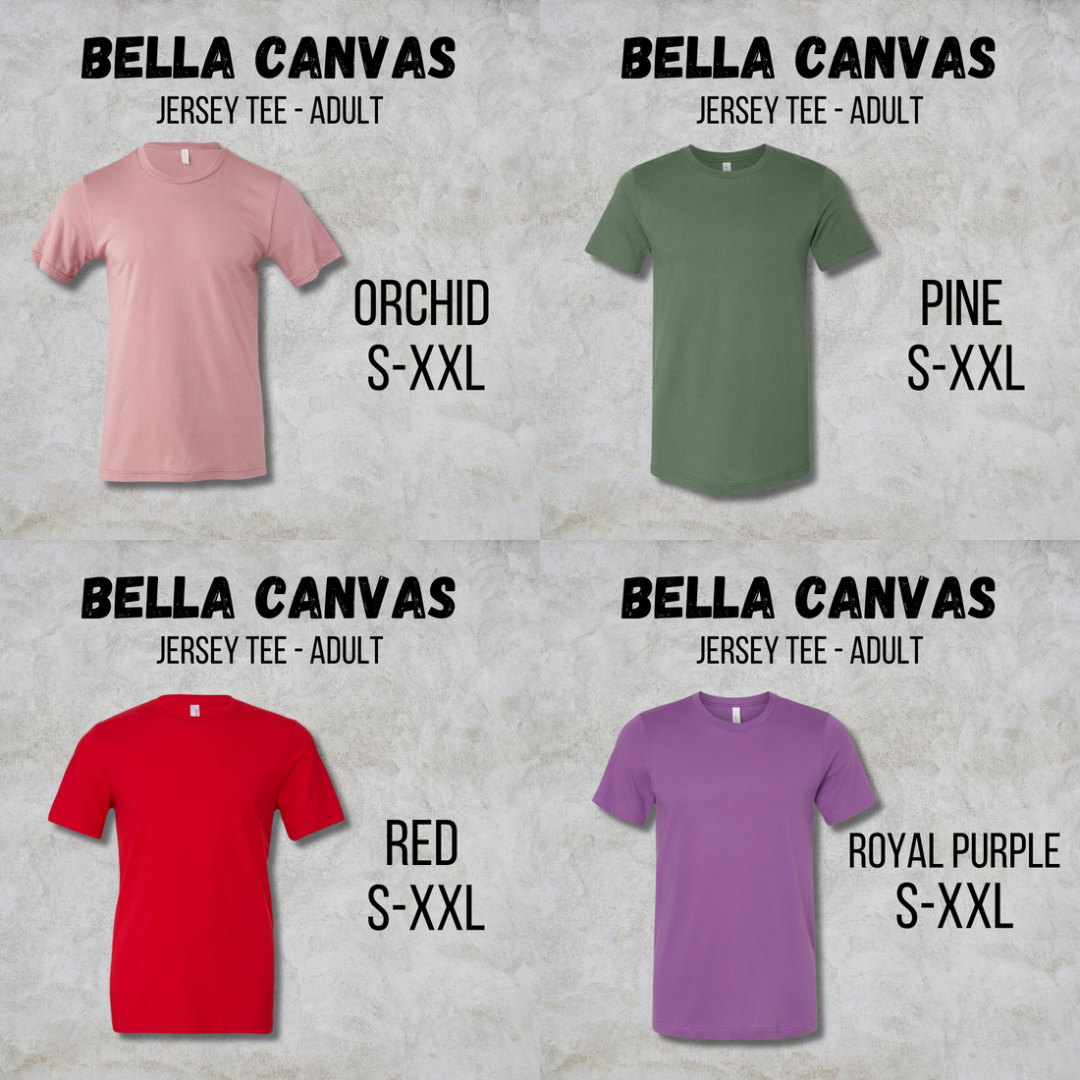 MTO Adult - Bella Canvas - Jersey Tee
