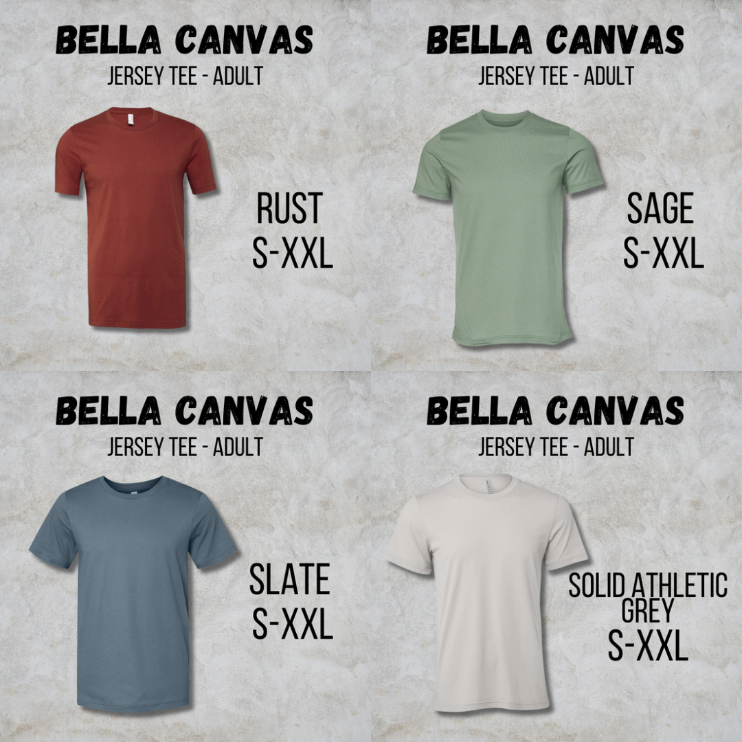 MTO Adult - Bella Canvas - Jersey Tee