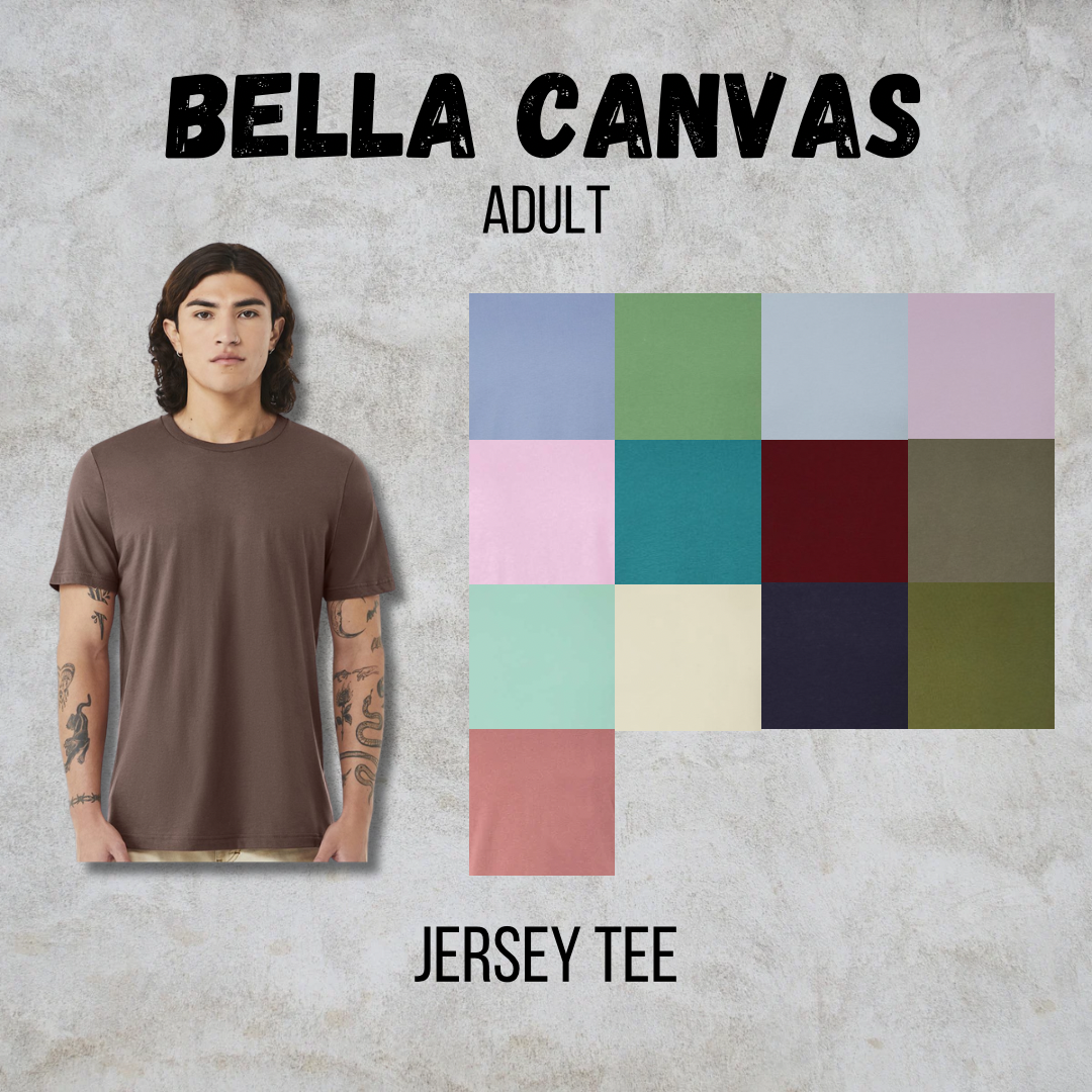 *COLLEGE FOOTBALL* MTO Adult - Bella Canvas - Jersey Tee
