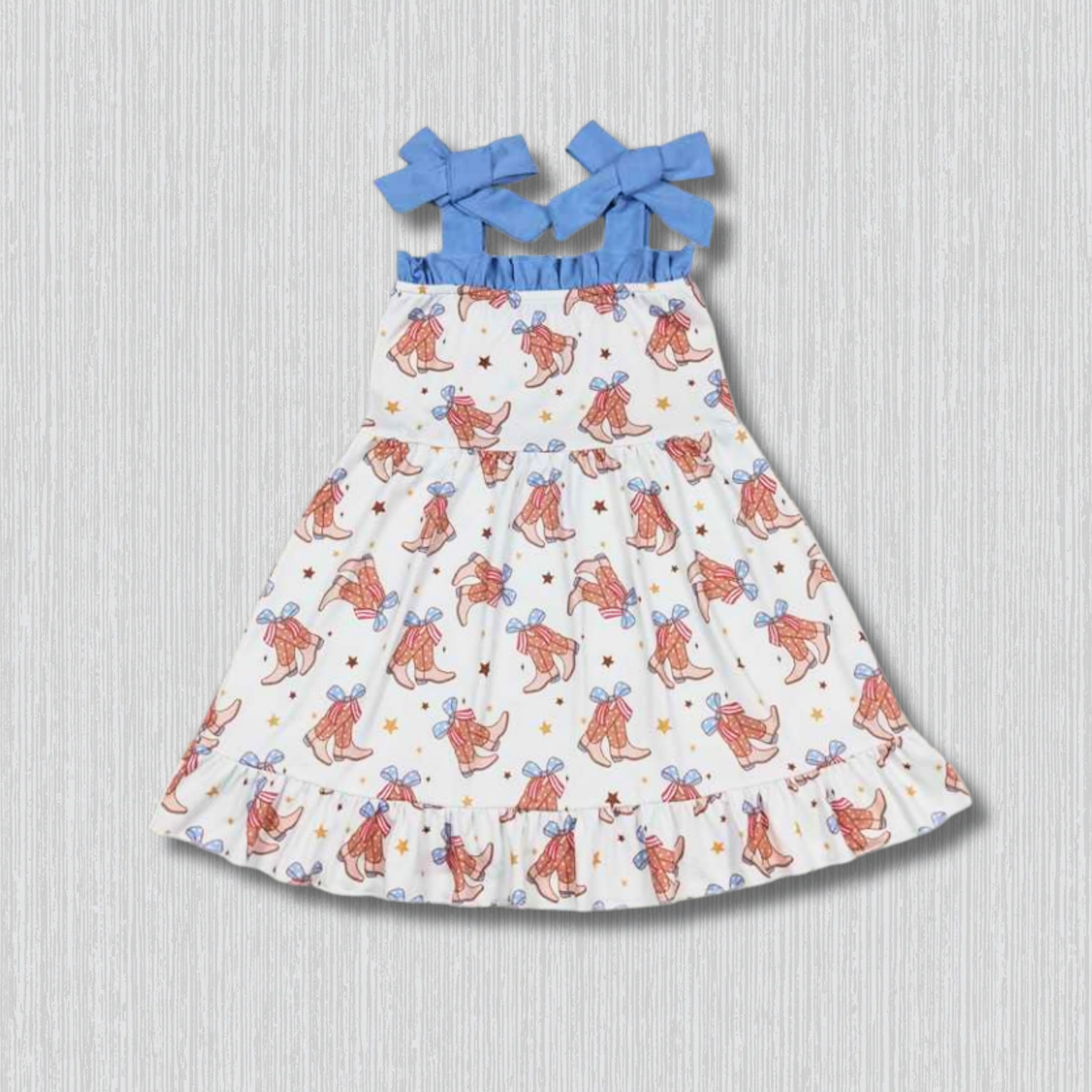 *PRE-ORDER* Patriotic Cowgirl Boots Dress