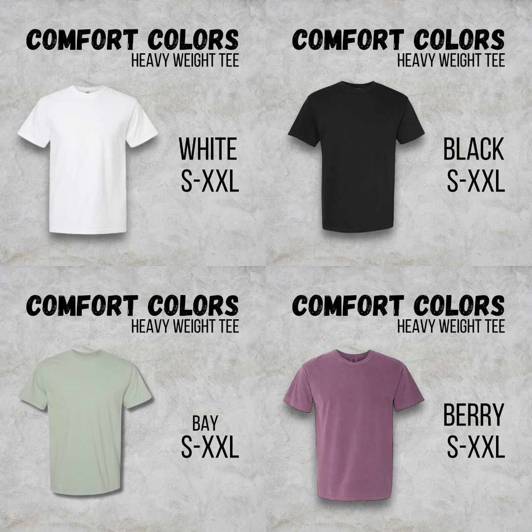 *COLLEGE FOOTBALL* MTO Adult - COMFORT COLORS Tee