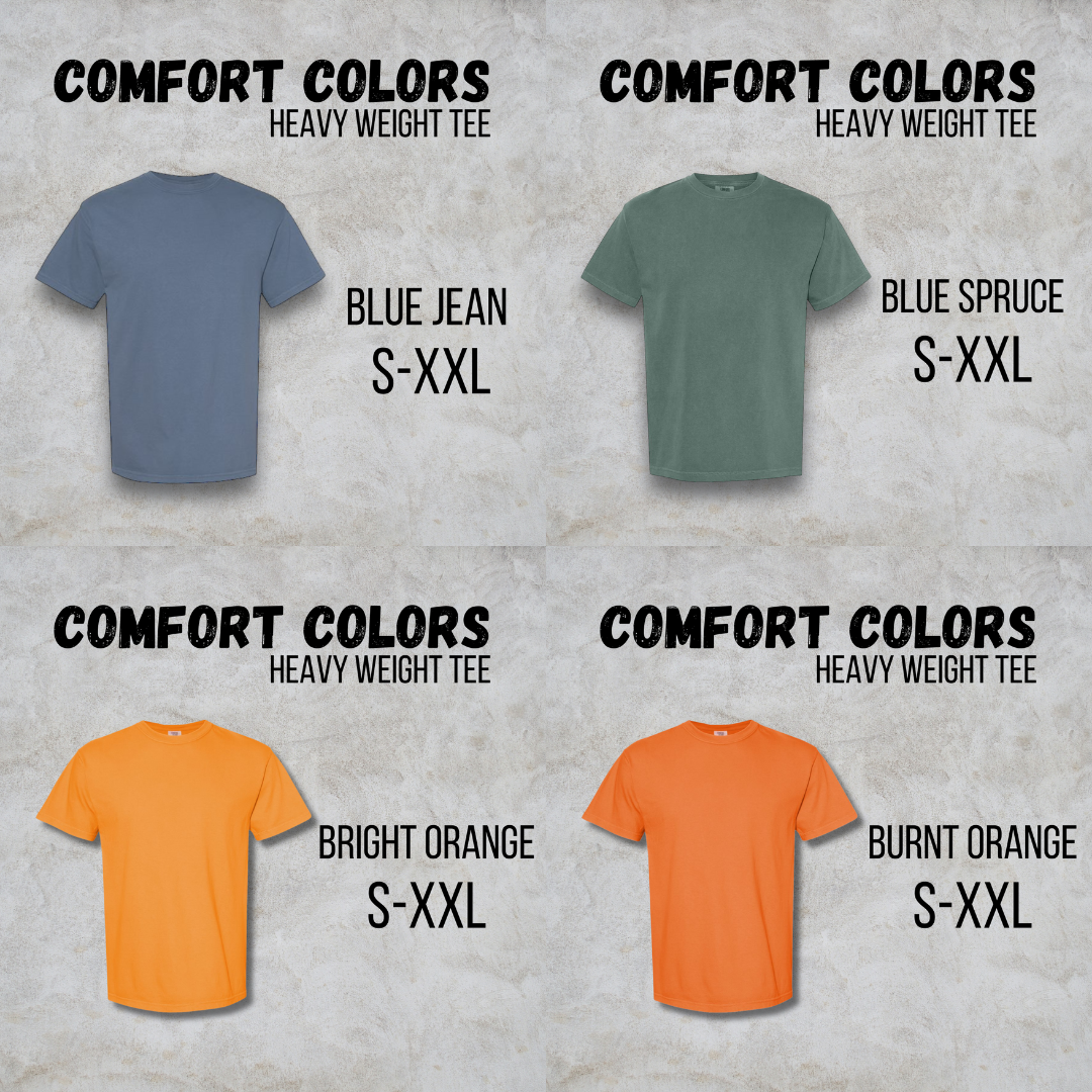 *COLLEGE FOOTBALL* MTO Adult - COMFORT COLORS Tee