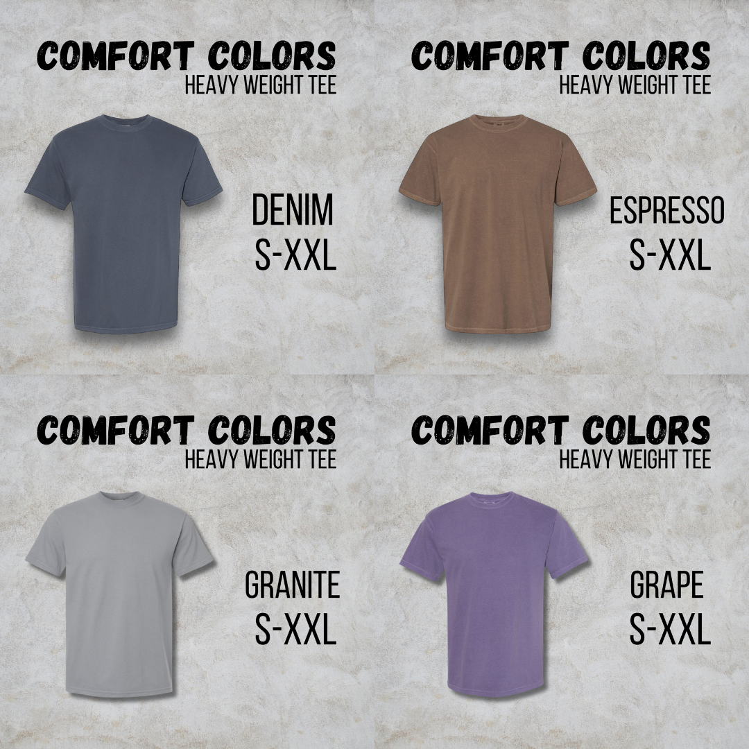 *COLLEGE FOOTBALL* MTO Adult - COMFORT COLORS Tee