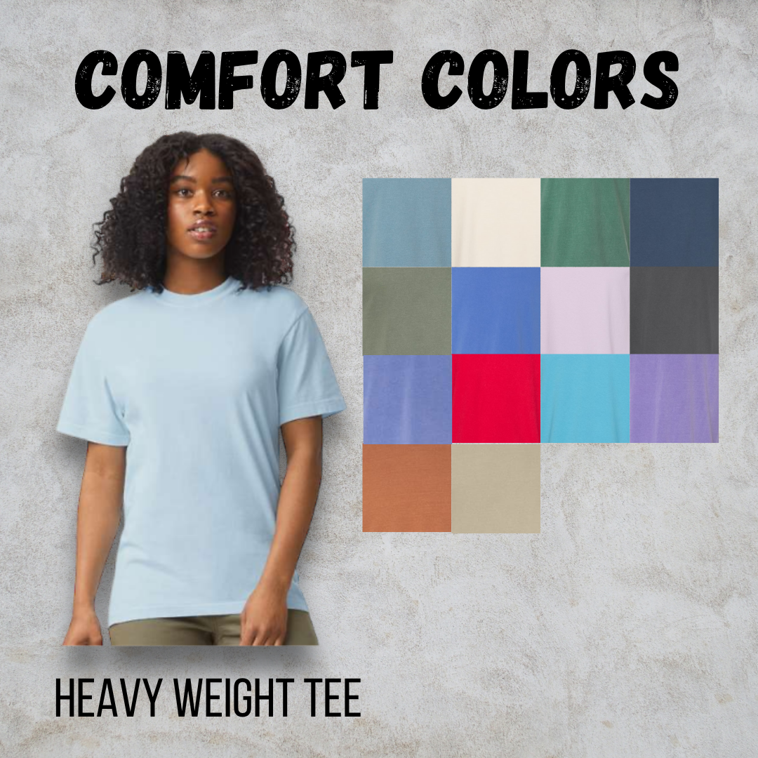 *COLLEGE FOOTBALL* MTO Adult - COMFORT COLORS Tee