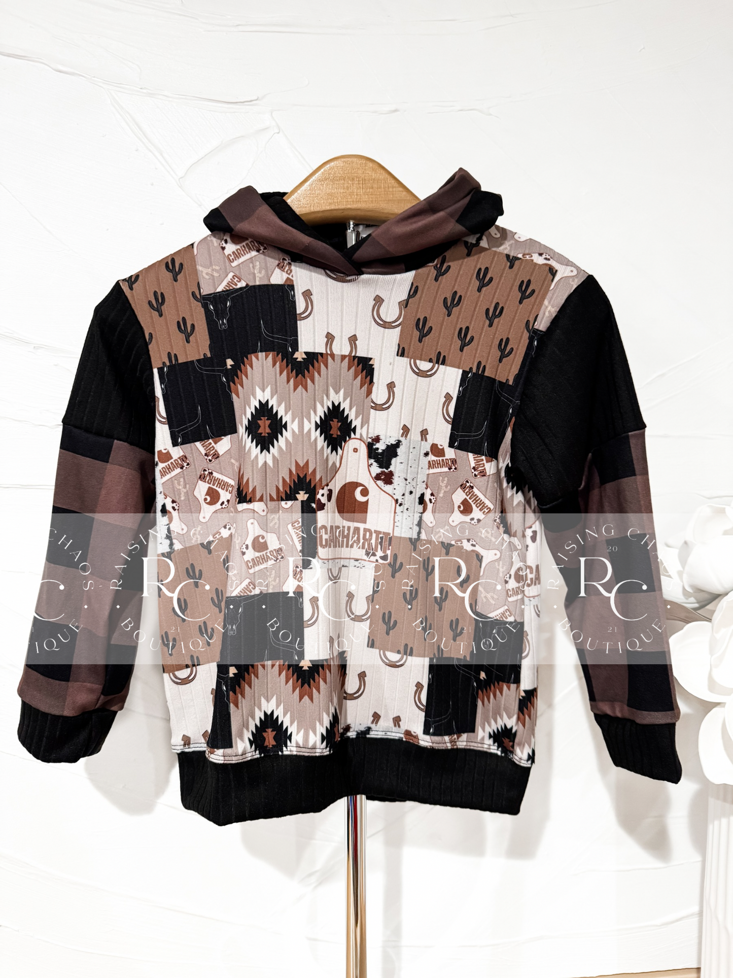 RTS - Carhartt Patchwork Ayla Hoodie