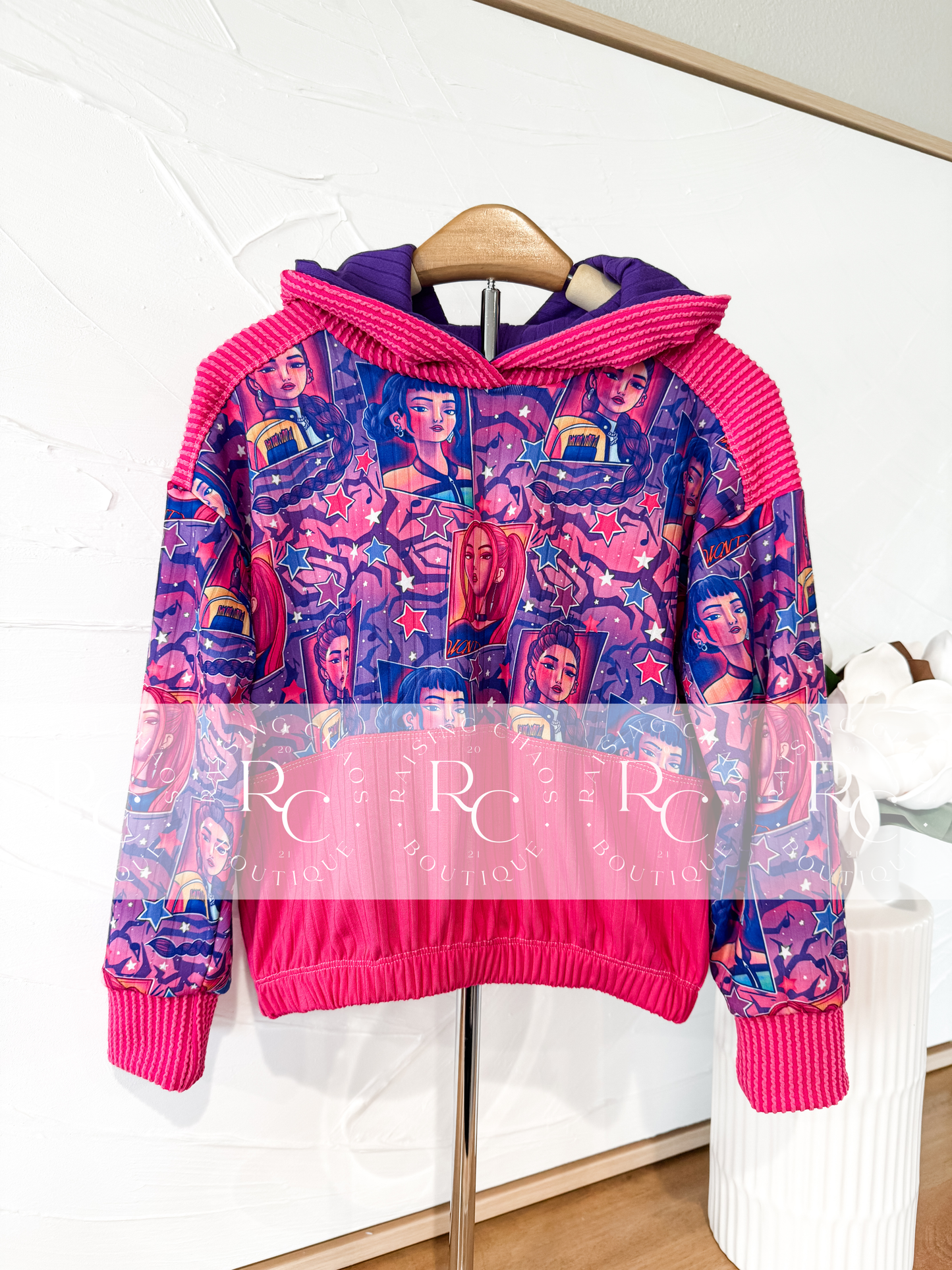 *RTS* KPOP Party Block Pullover