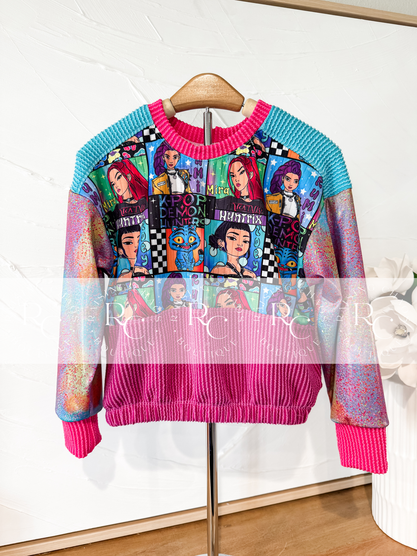 *RTS* KPOP Party Block Pullover