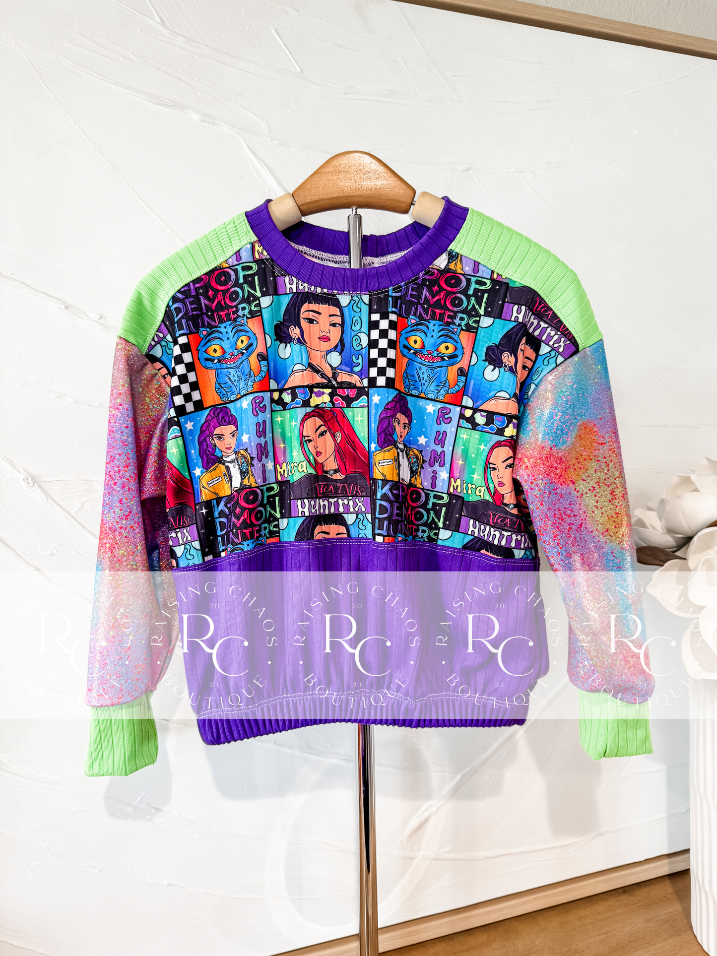 *RTS* KPOP Party Block Pullover