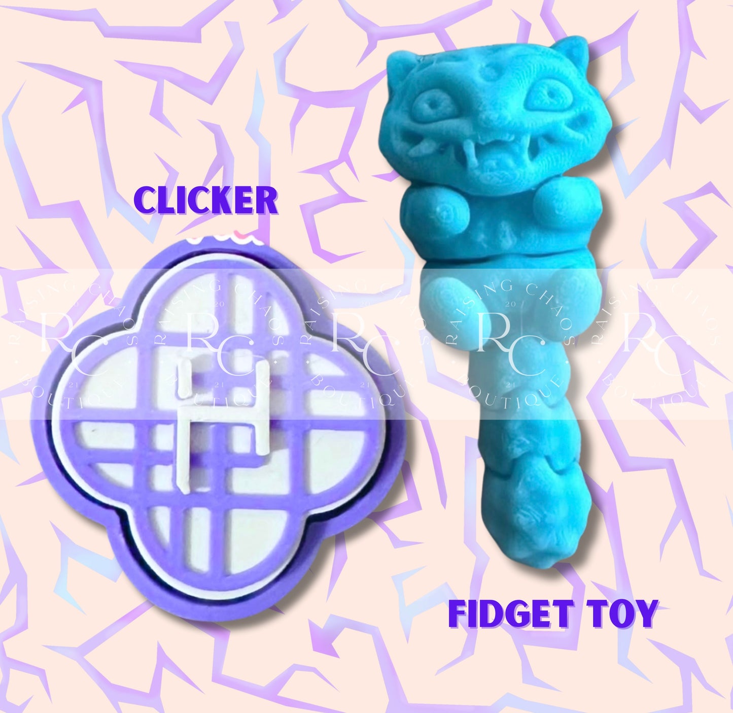 *PRE-ORDER* KPOP Fidget & Clicker Keychain