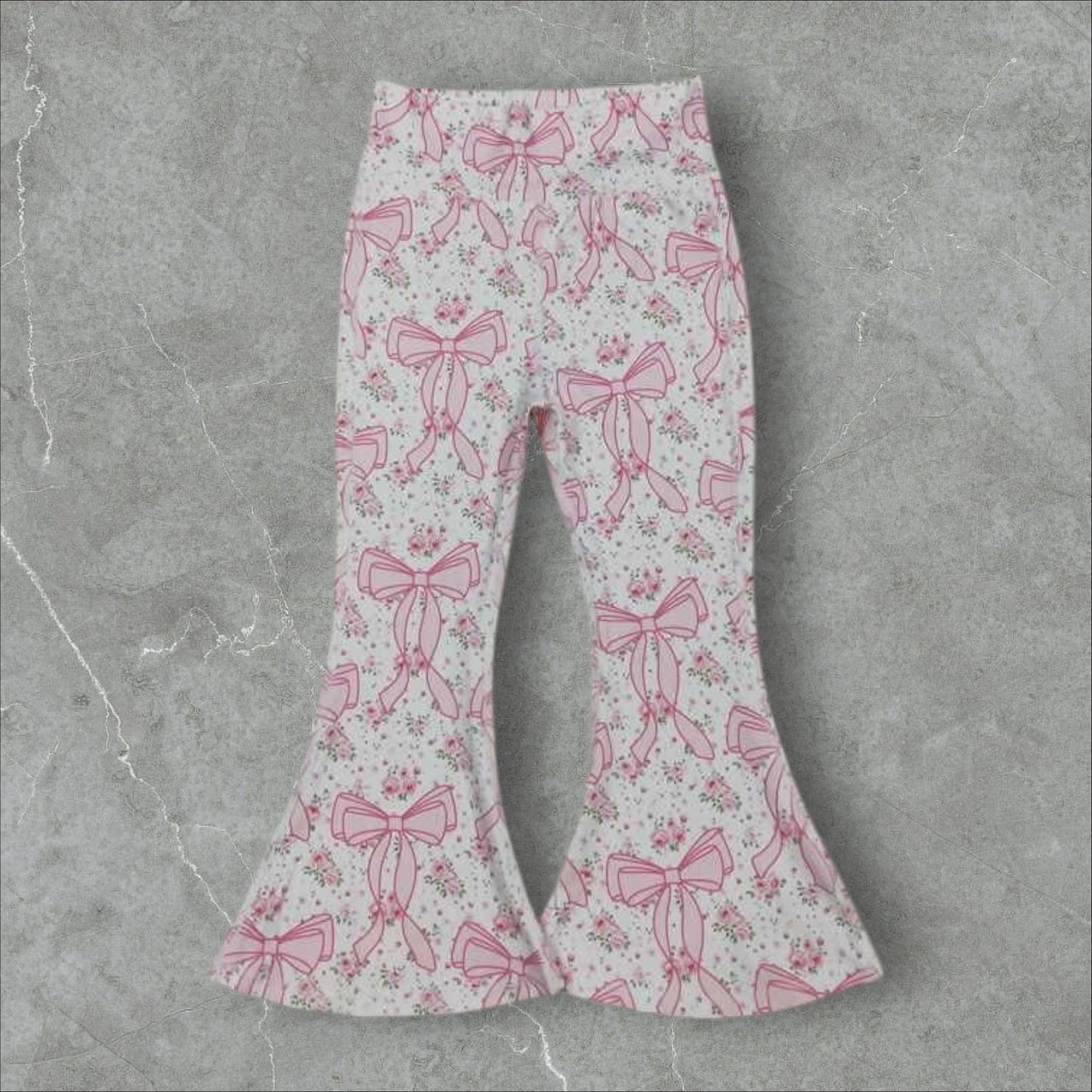 *PRE-ORDER* Pink Bows Athletic Pants