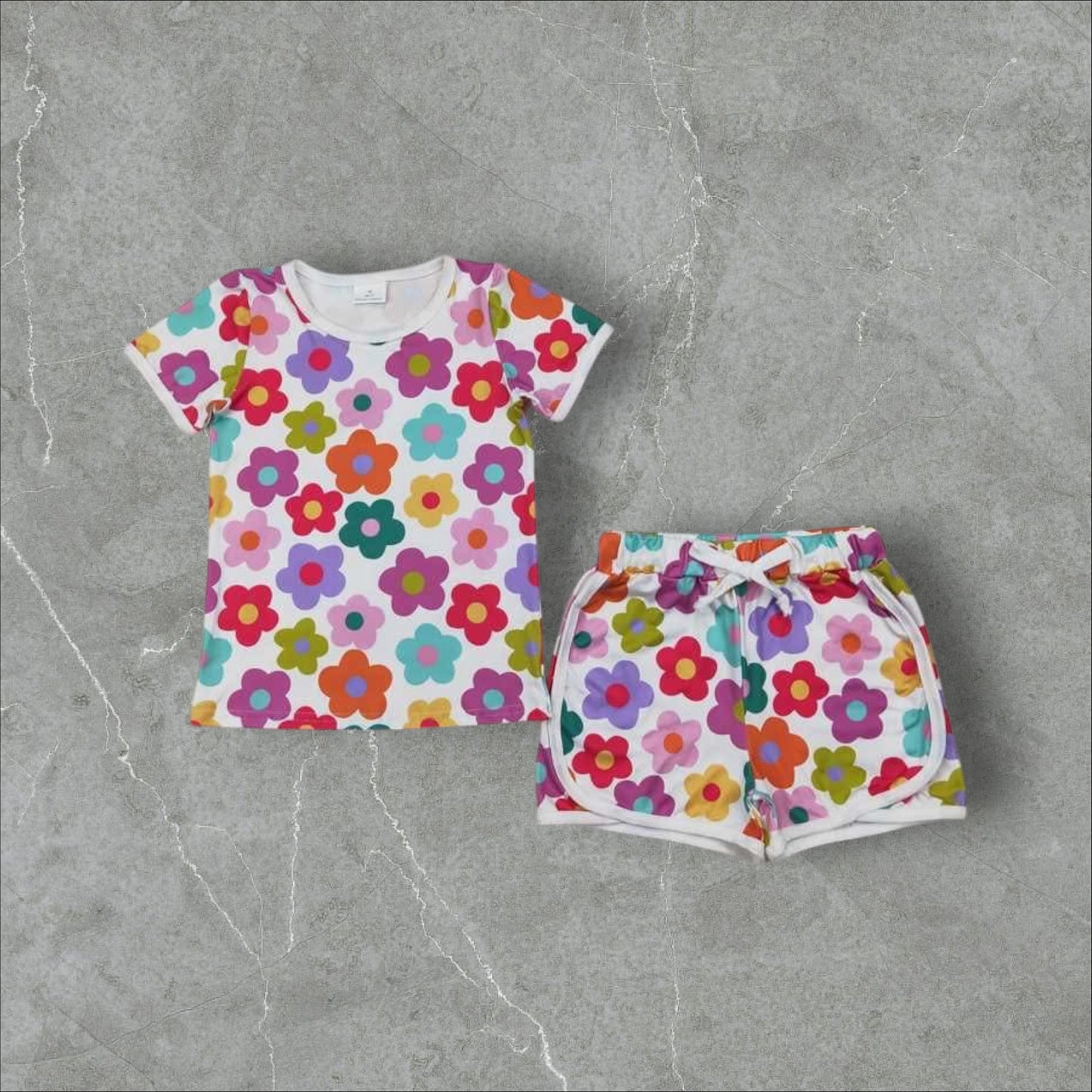 *PRE-ORDER* Floral Shorts Set