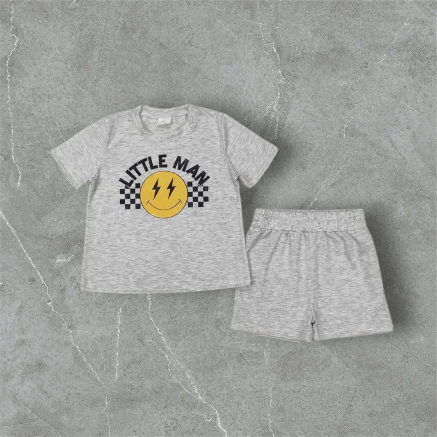*Pre-Order* Little Man Shorts Set