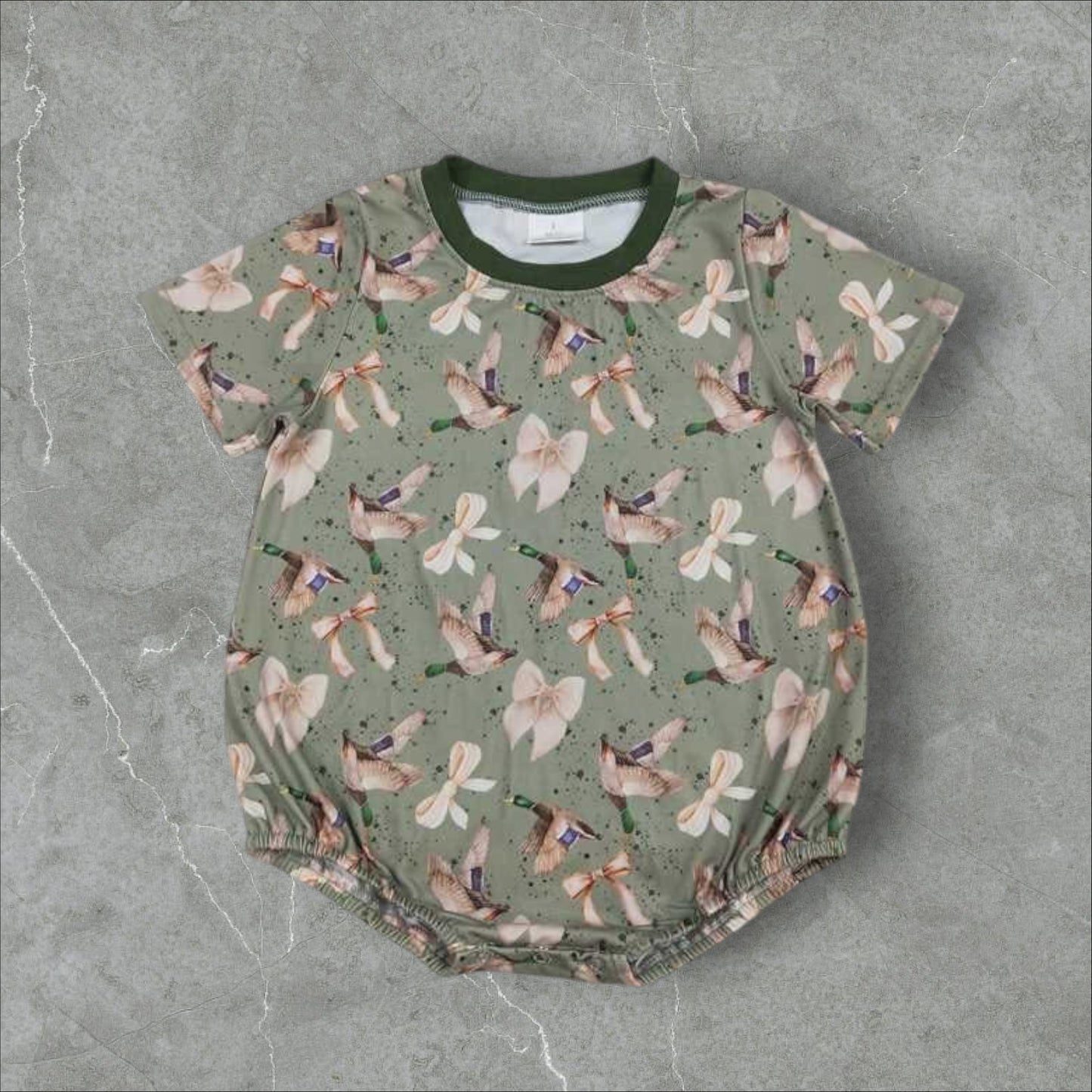 *PRE-ORDER* Duck Hunting Bows Romper