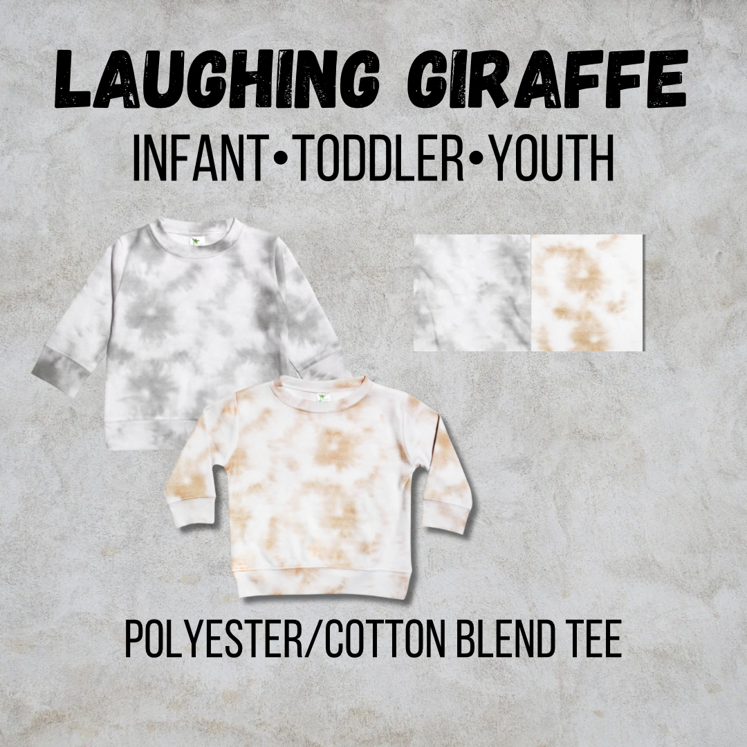 *COLLEGE FOOTBALL* MTO Kids - Laughing Giraffe - Polyester/Cotton Pullover