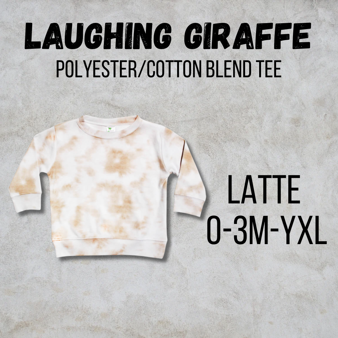 *COLLEGE FOOTBALL* MTO Kids - Laughing Giraffe - Polyester/Cotton Pullover