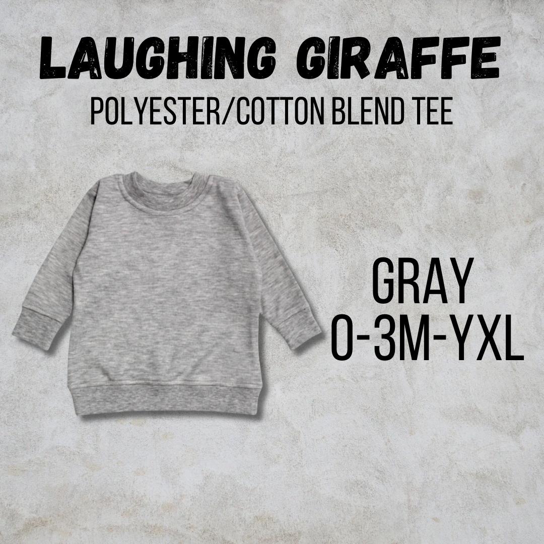 *COLLEGE FOOTBALL* MTO Kids - Laughing Giraffe - Polyester/Cotton Pullover