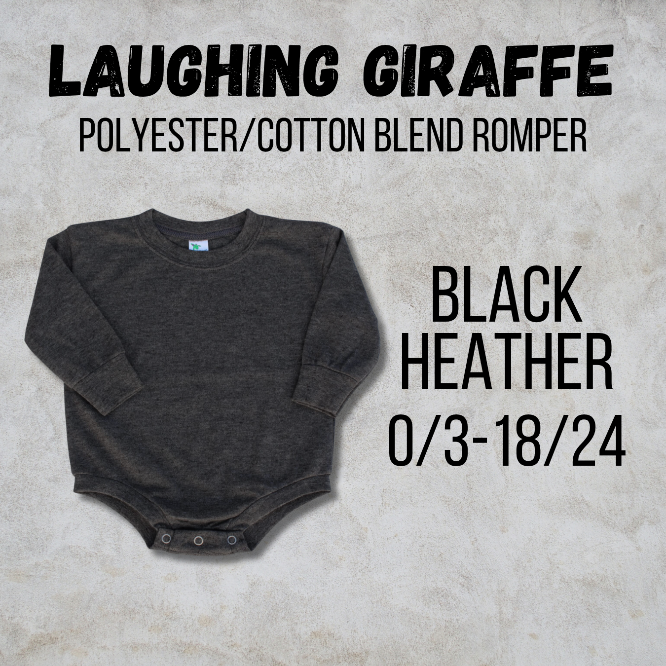 *COLLEGE FOOTBALL* MTO Infant - Laughing Giraffe - Polyester/Cotton Romper