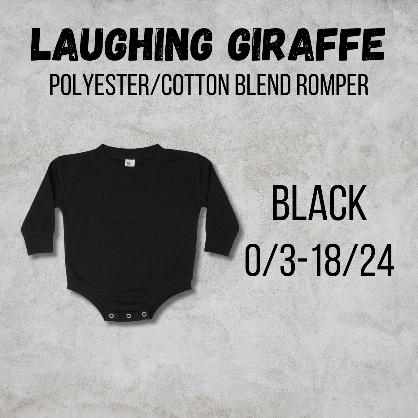 *COLLEGE FOOTBALL* MTO Infant - Laughing Giraffe - Polyester/Cotton Romper