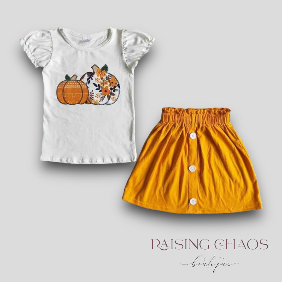*PRE-ORDER* Fall Skirt Set