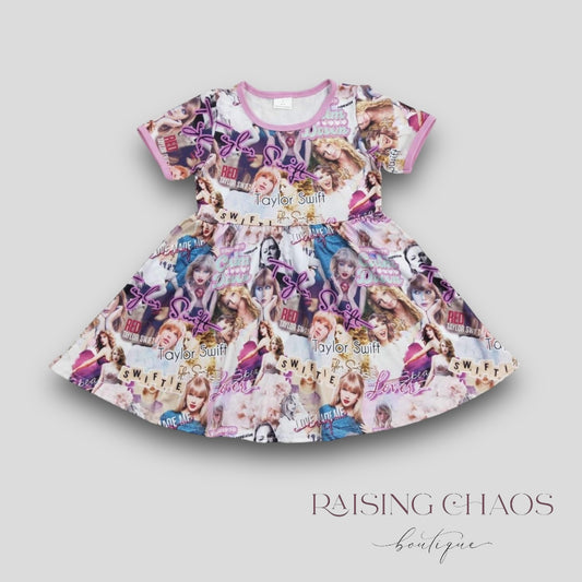 *PRE-ORDER* Music Twirl Dress