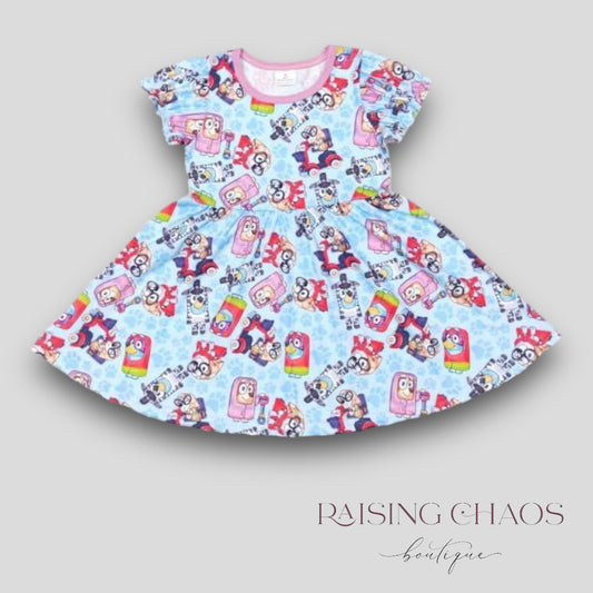 *PRE-ORDER* Heeler Twirl Dress