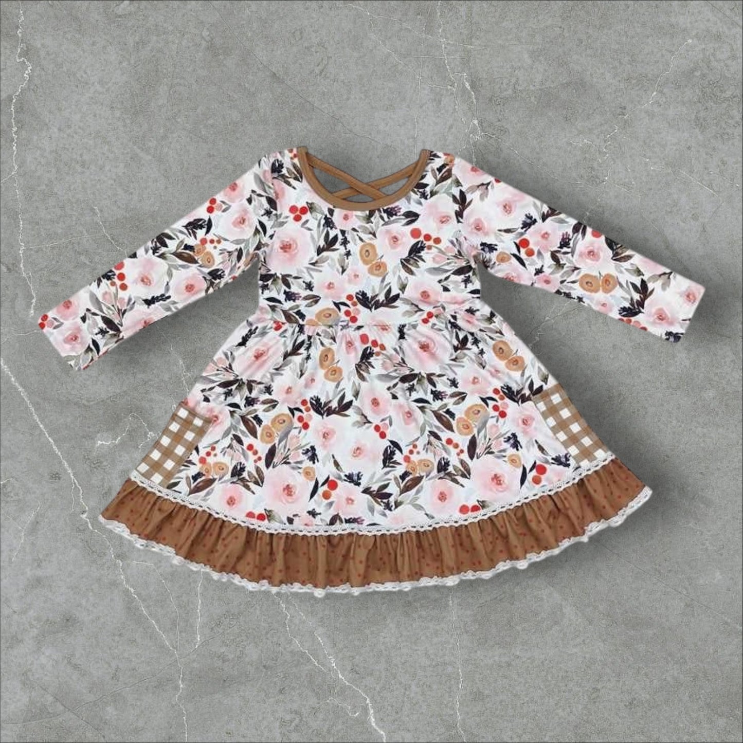 *PRE-ORDER* Fall Floral Dress