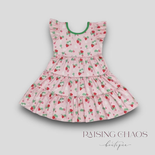 *PRE-ORDER* Strawberry Dress