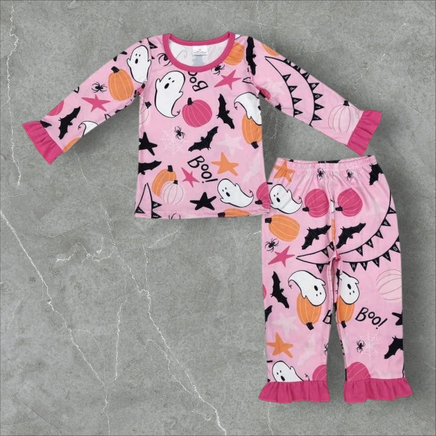 *PRE-ORDER* Halloween - Ghost Ruffle Lounge Set