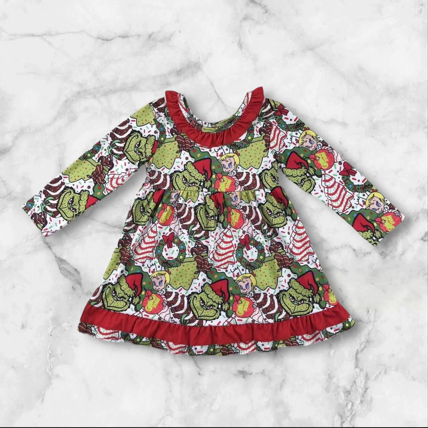 *PRE-ORDER* Mean One Christmas Dress