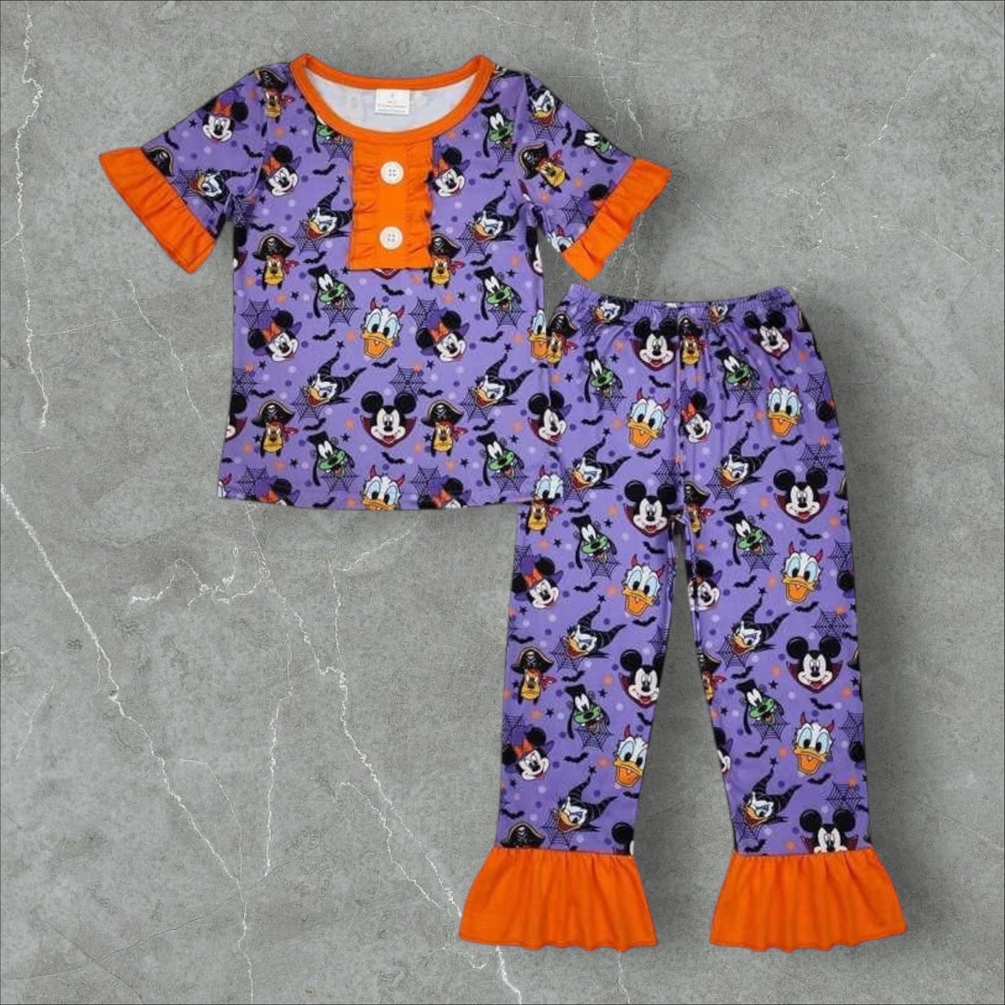 *PRE-ORDER* Halloween - Mouse Ruffle Lounge Set