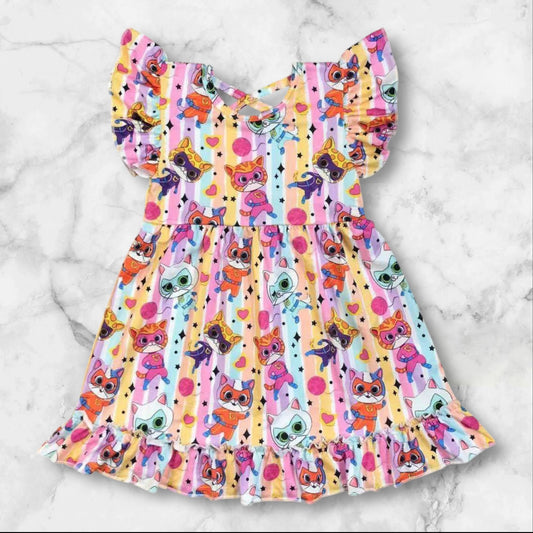 *PRE-ORDER* Kitties Dress
