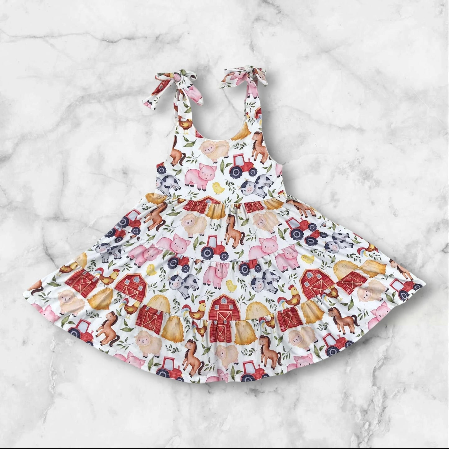 *PRE-ORDER* Farm Tie Dress