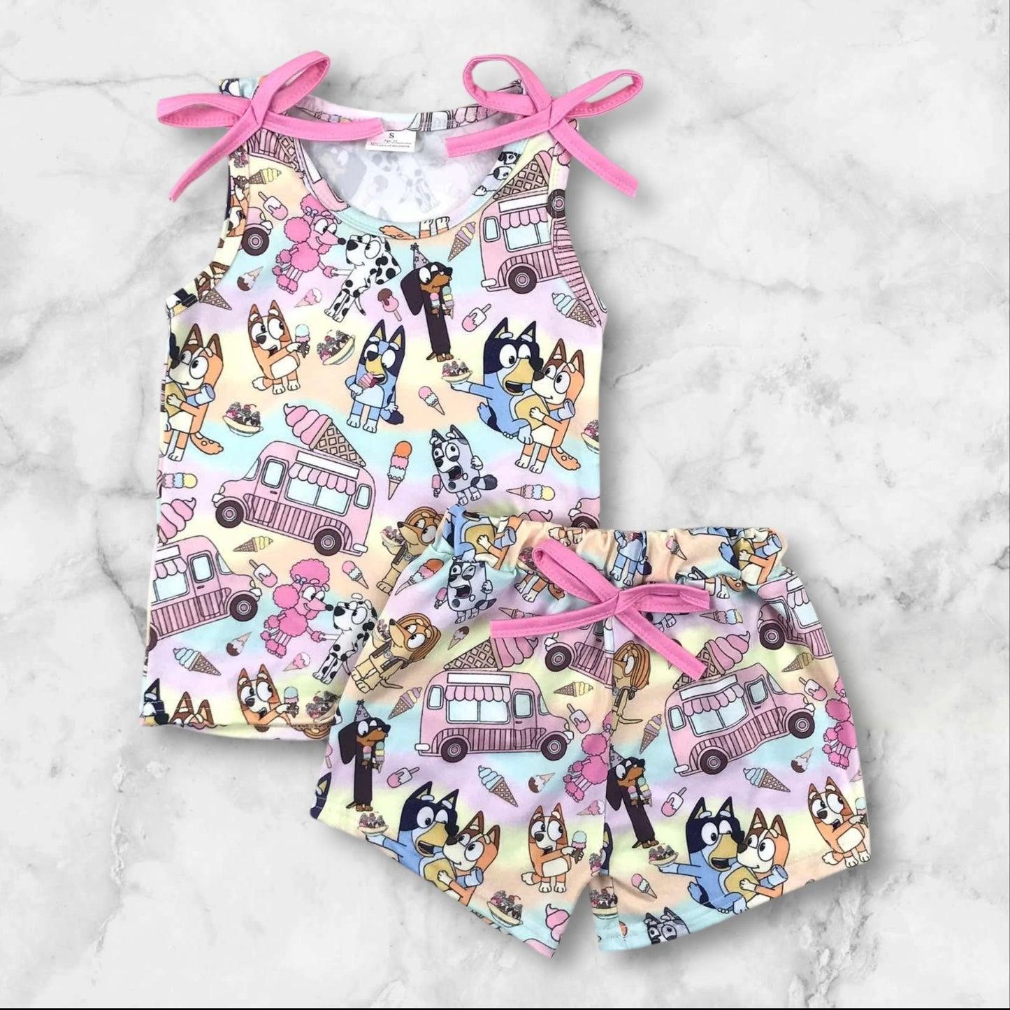 *Pre-Order* Heeler Shorts Set