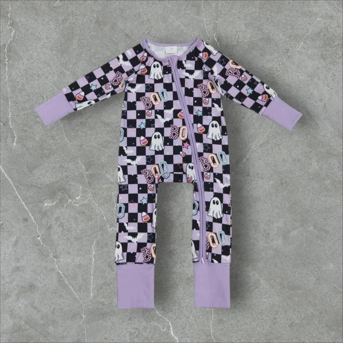 *PRE-ORDER* Checkered Ghosts Lounge Zip Up