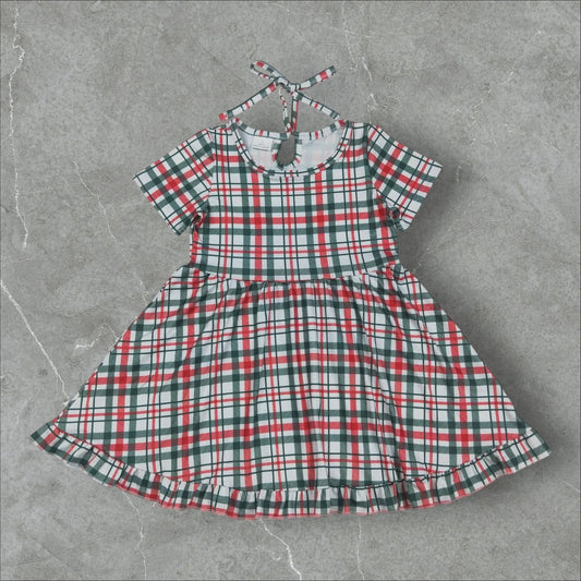 *PRE-ORDER* Christmas - Plaid Dress