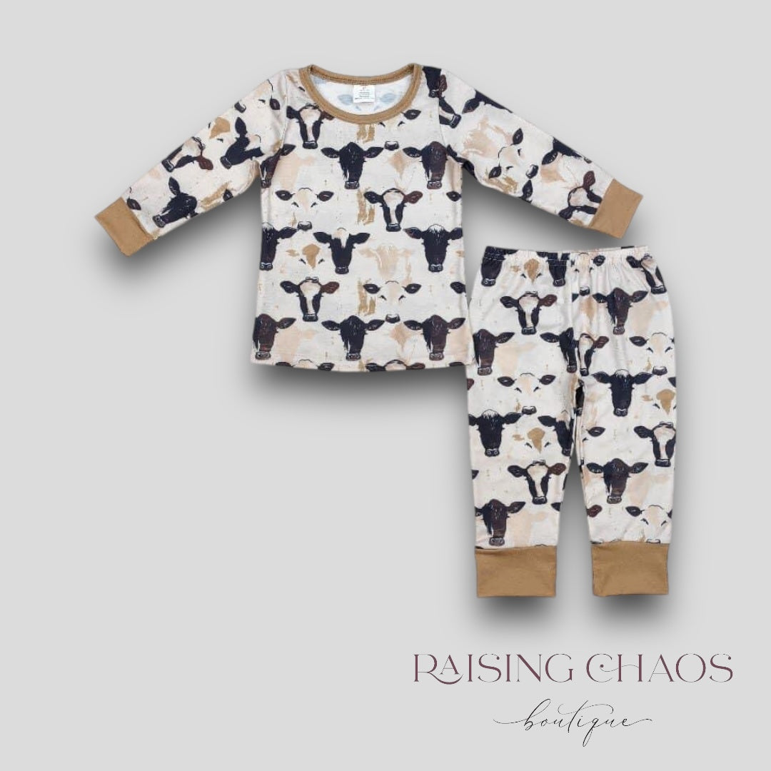 *PRE-ORDER* Farm - Cow Lounge Set