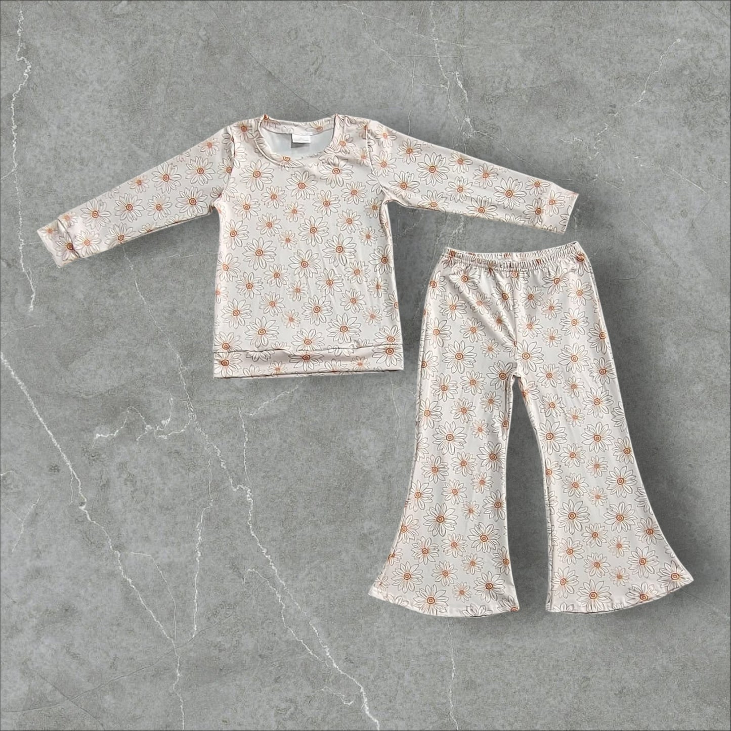 *PRE-ORDER* Neutral Floral Pant Set