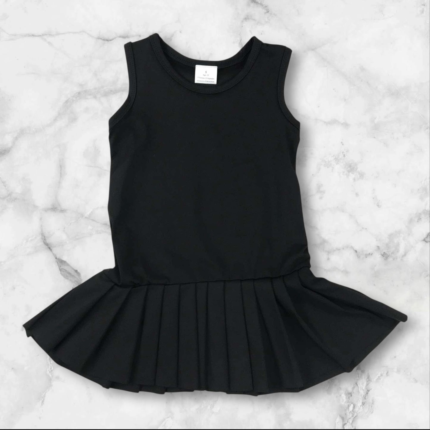 *PRE-ORDER* Black Athletic Dress
