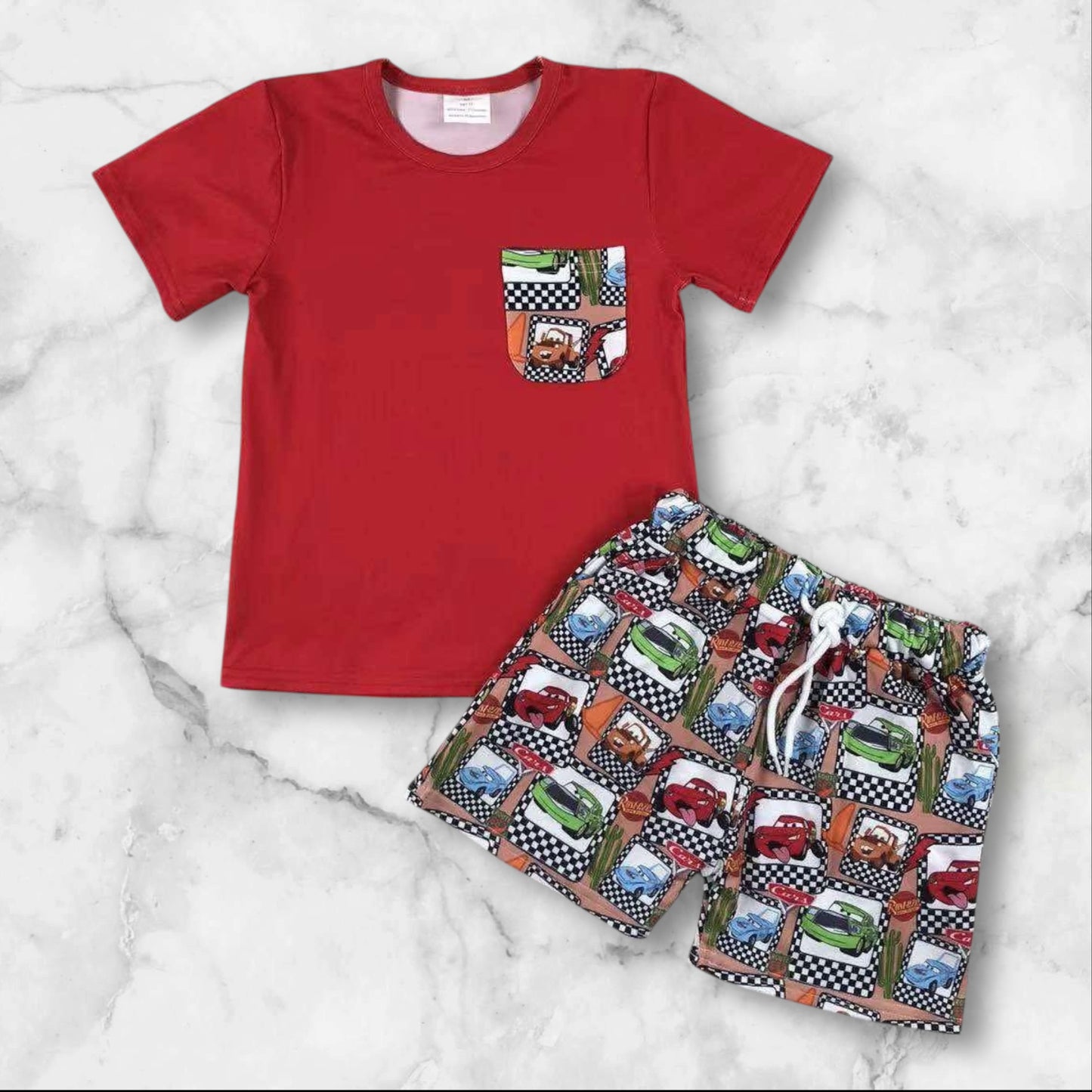 *PRE-ORDER* Cars Shorts Set