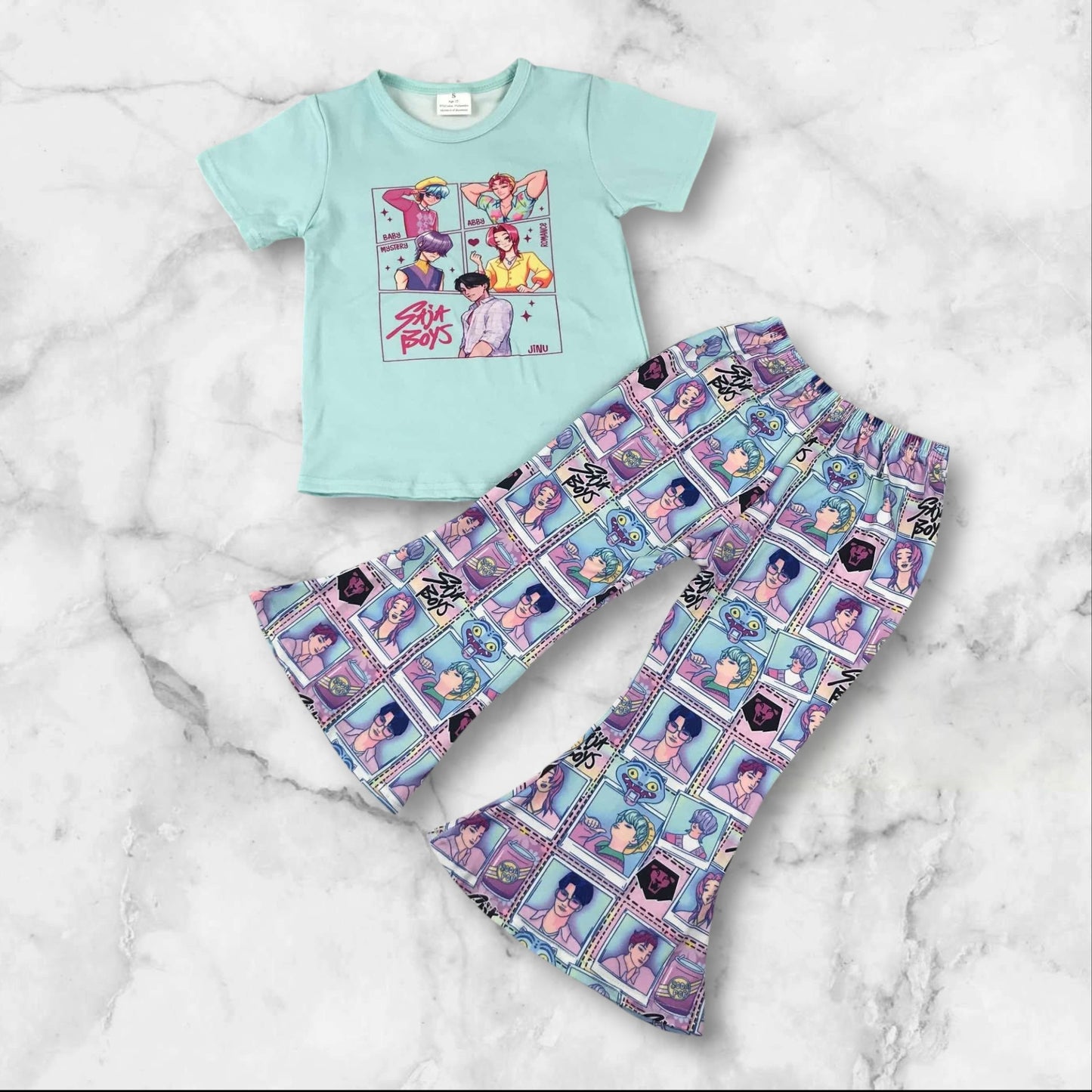 *PRE-ORDER* KPOP Flare Pant Set