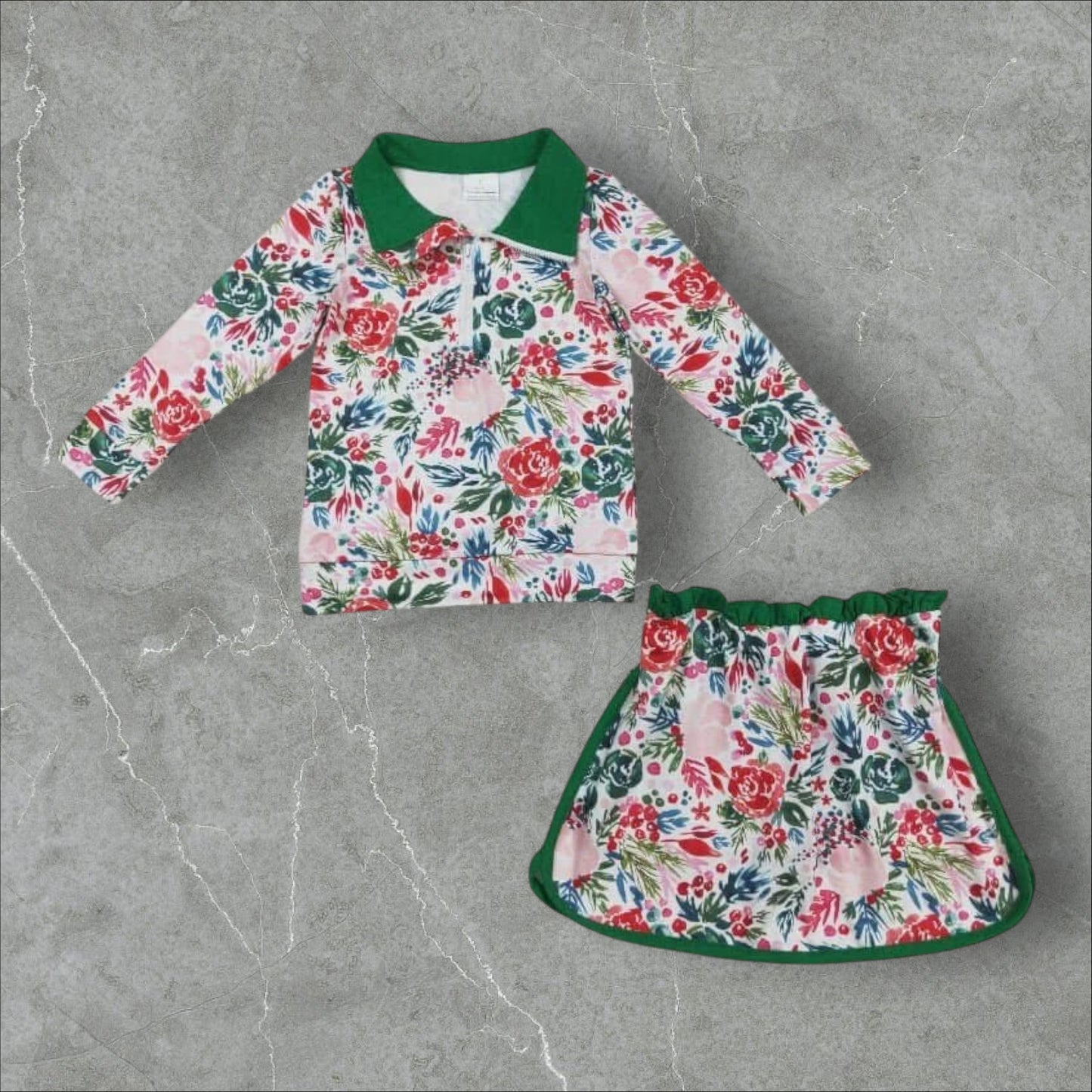 *PRE-ORDER* Christmas - Skirt Set