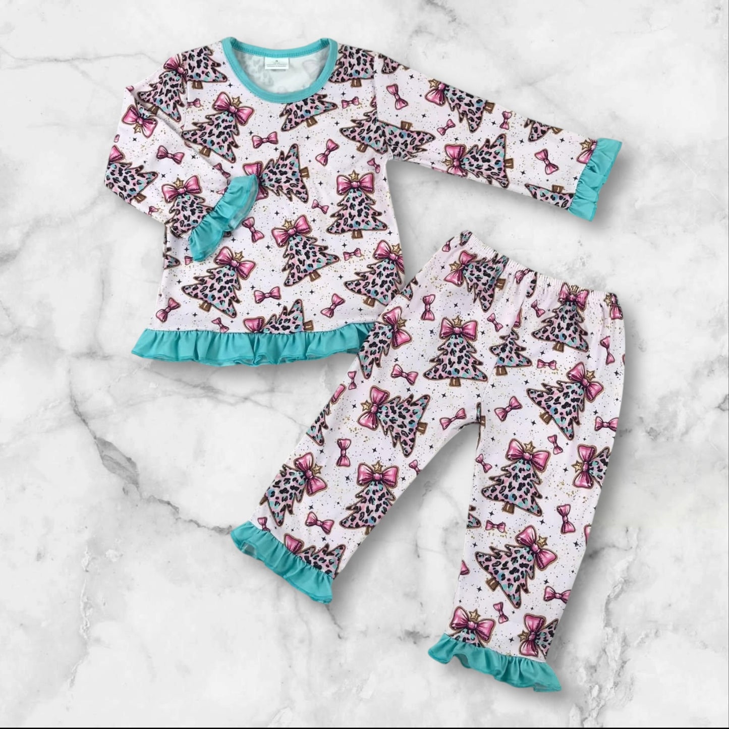 *Pre-Order* Christmas - Ruffle Lounge Set