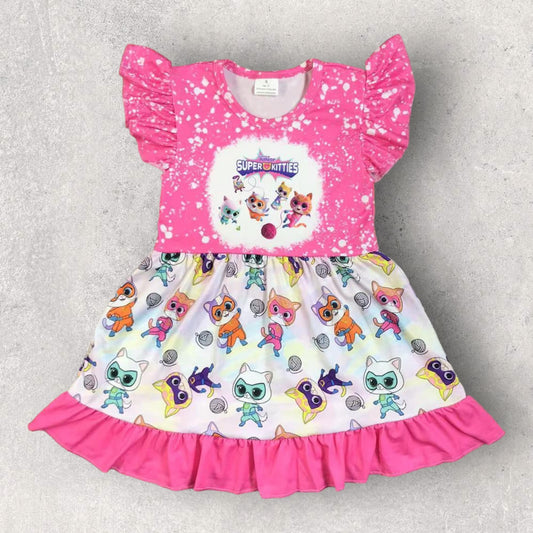 *Pre-Order* Super Kitties Dress