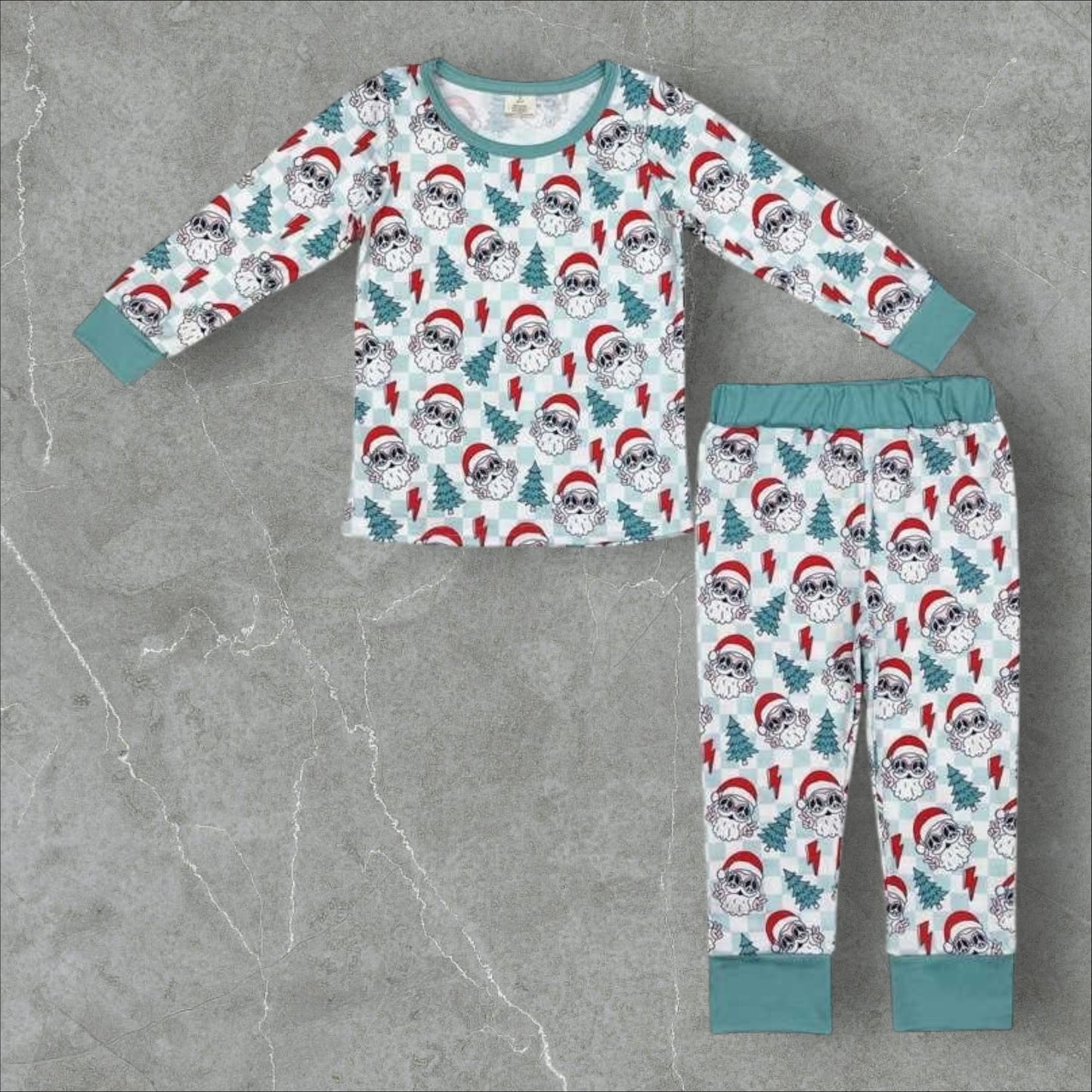 *PRE-ORDER* Christmas - Santa Bolts Lounge Set