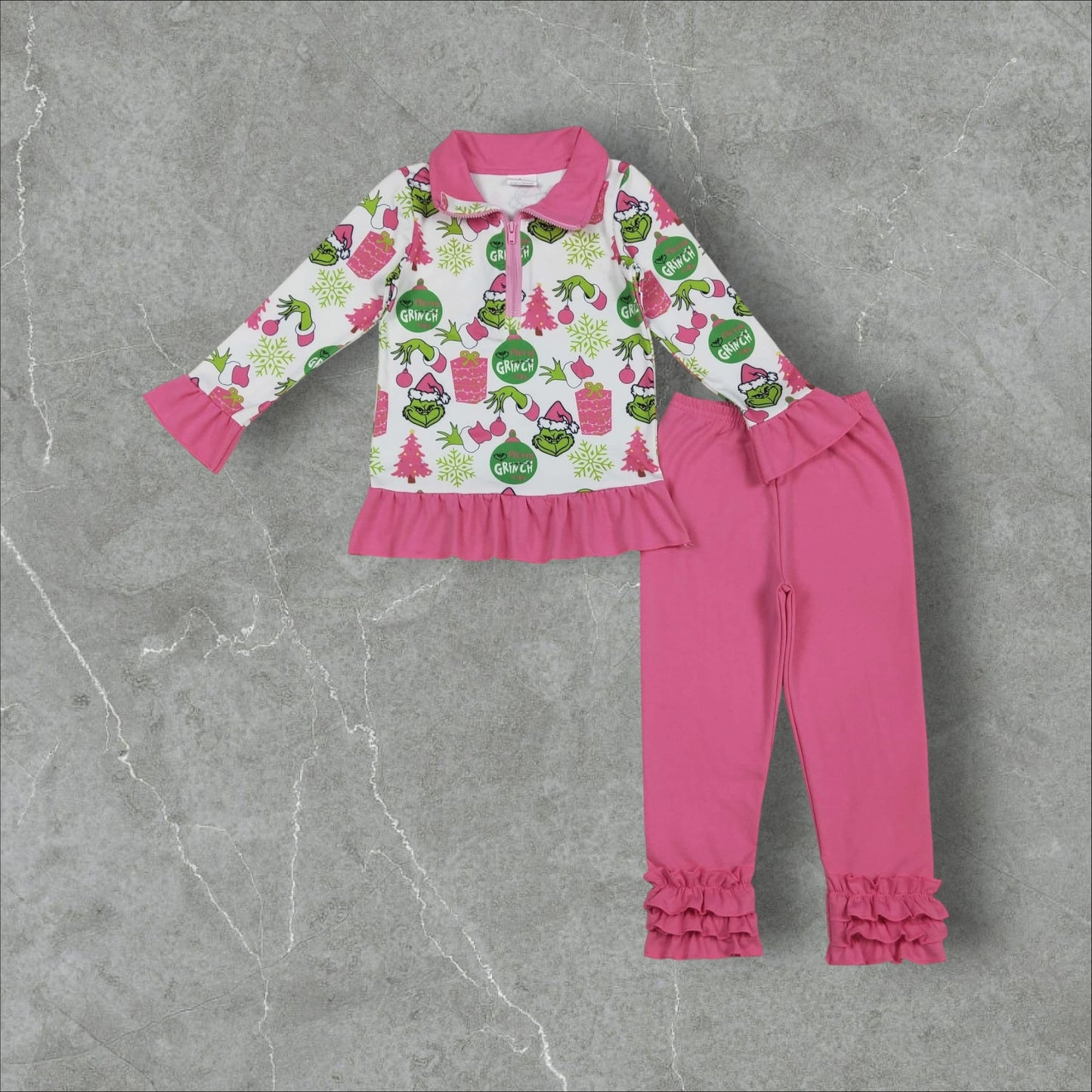 *PRE-ORDER* Christmas - Mean One Pant Set