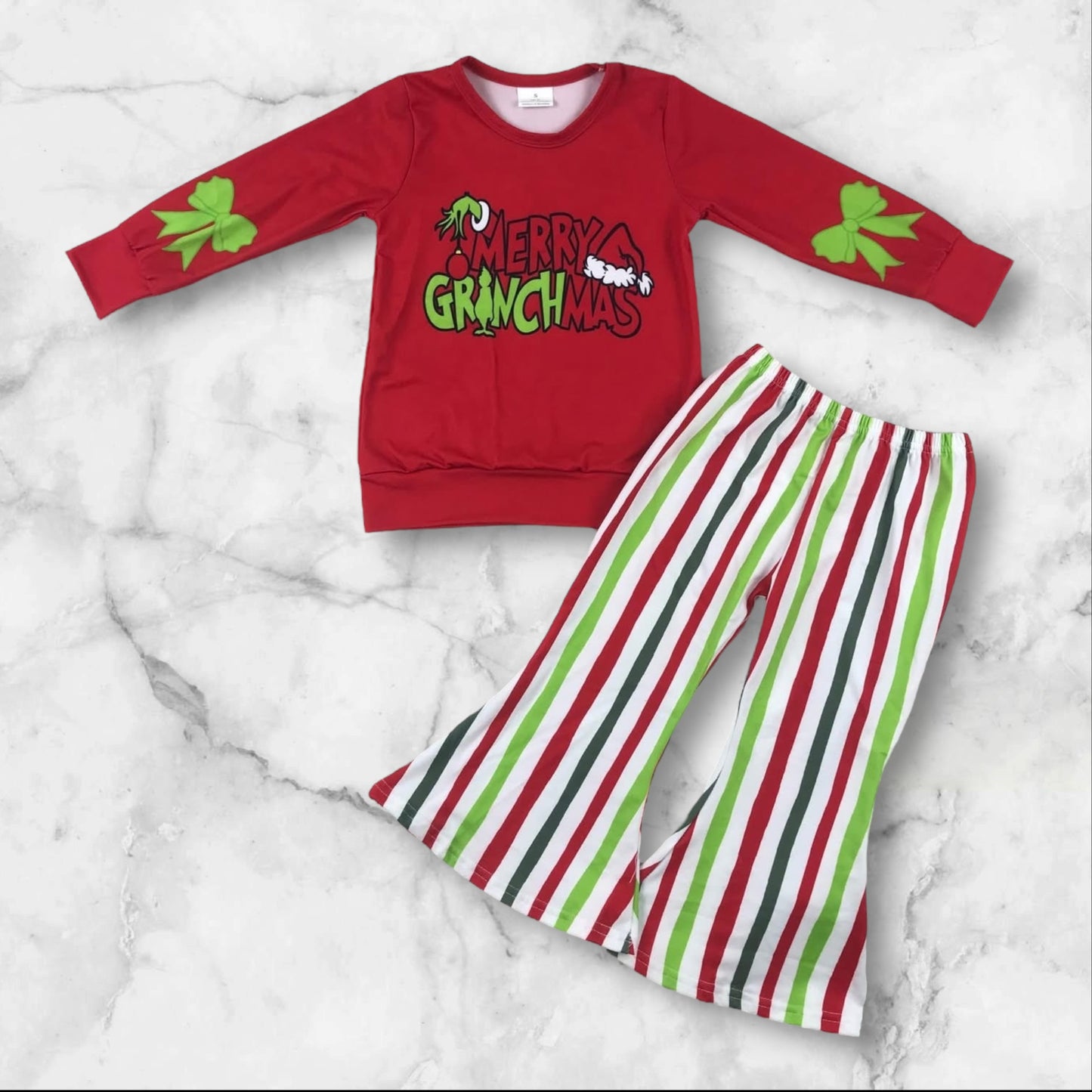 *PRE-ORDER* Christmas - Mean One Pant Set