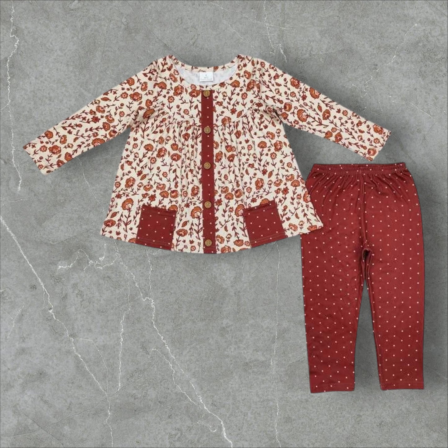 *PRE-ORDER* Floral - Pants Set